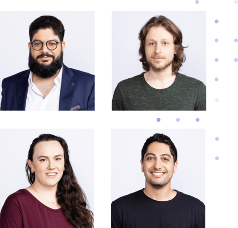 Portraits of Varonis Threat Labs team members