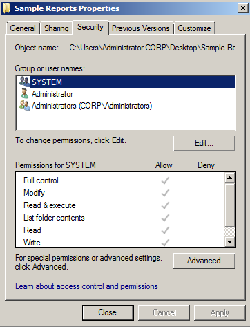 ntfs permissions 2