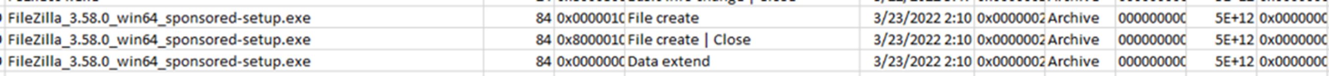 evidence-of-filezilla