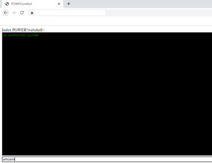 whoami shell