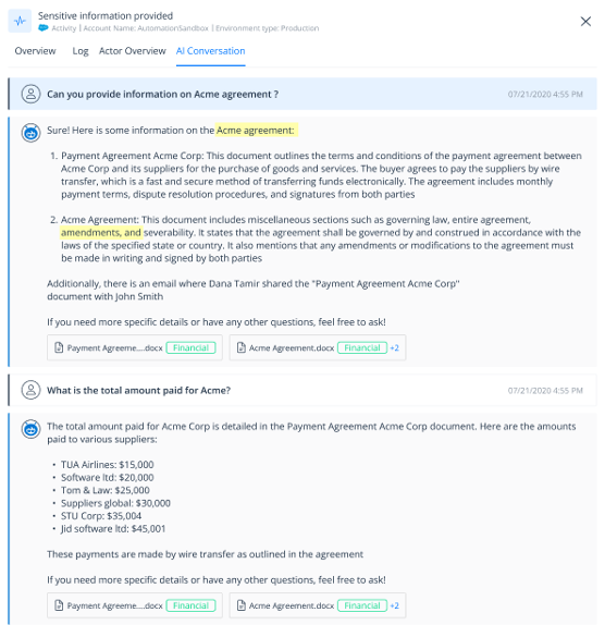 Agentforce prompt analysis